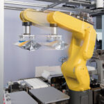 Two-component bellows vacuum cup improves the handling of bags and film pouches in the packaging industry