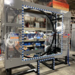 Dual Dispensing Orbital Wrapper Secures Pallet Loads with Two, Different Stretch Wraps TAB Wrapper Tornado